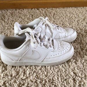 Women’s Nike All-White Athletic Shoes Size 7.5